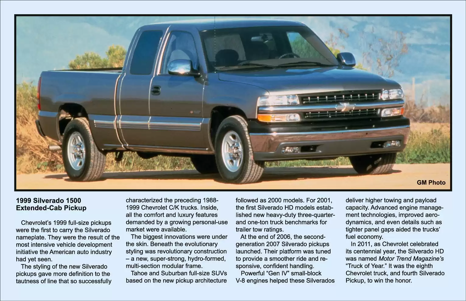 Automotive Traveler Magazine: 2011 11 100 Years Of Chevy Trucks Page 10