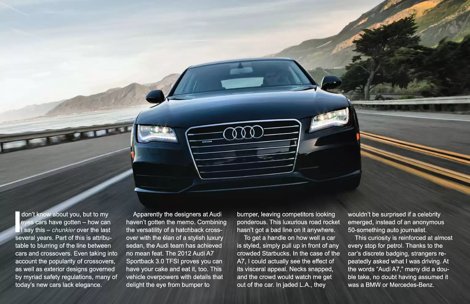 Automotive Traveler Magazine: 2011 11 2012 Audi A7 Sportback Page 2