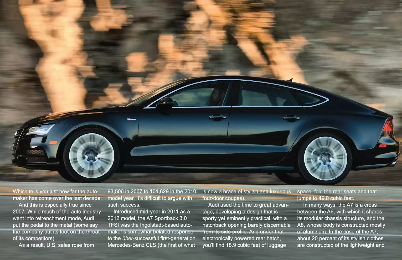 Automotive Traveler Magazine: 2011 11 2012 Audi A7 Sportback Page 3