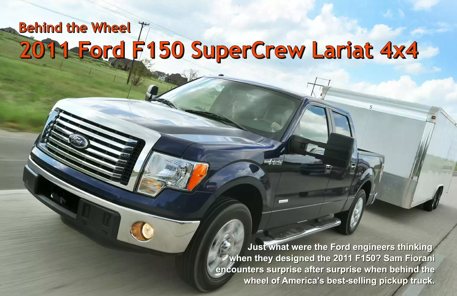 Automotive Traveler Magazine: 2011 12 2011 Ford F150 SuperCrew Lariat 4x4 Page 1