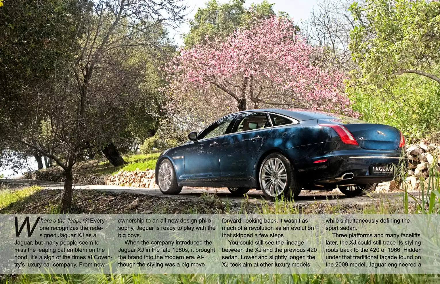 Automotive Traveler Magazine: 2012 02 2011 Jaguar XJL Supercharged Page 2