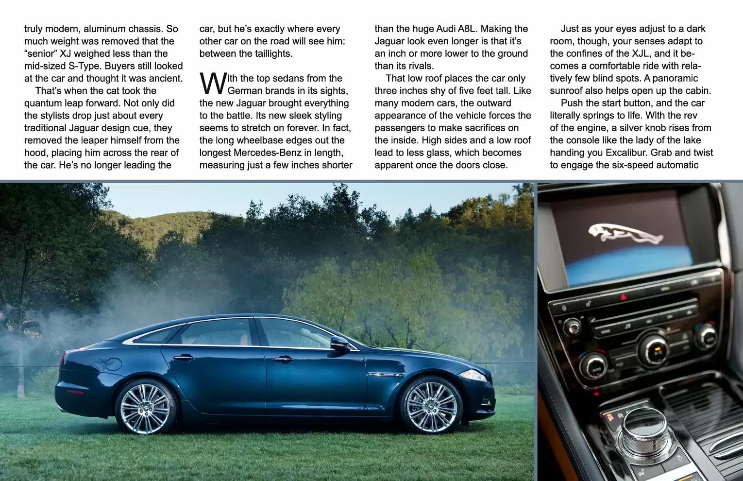 Automotive Traveler Magazine: 2012 02 2011 Jaguar XJL Supercharged Page 3