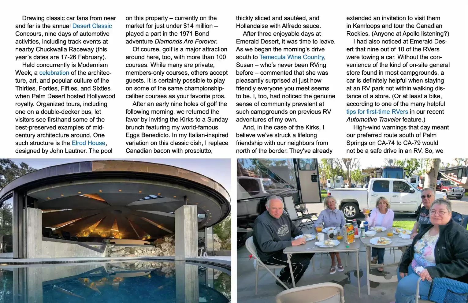 Automotive Traveler Magazine: 2012 02 Home On The Road Part 1 Page 5