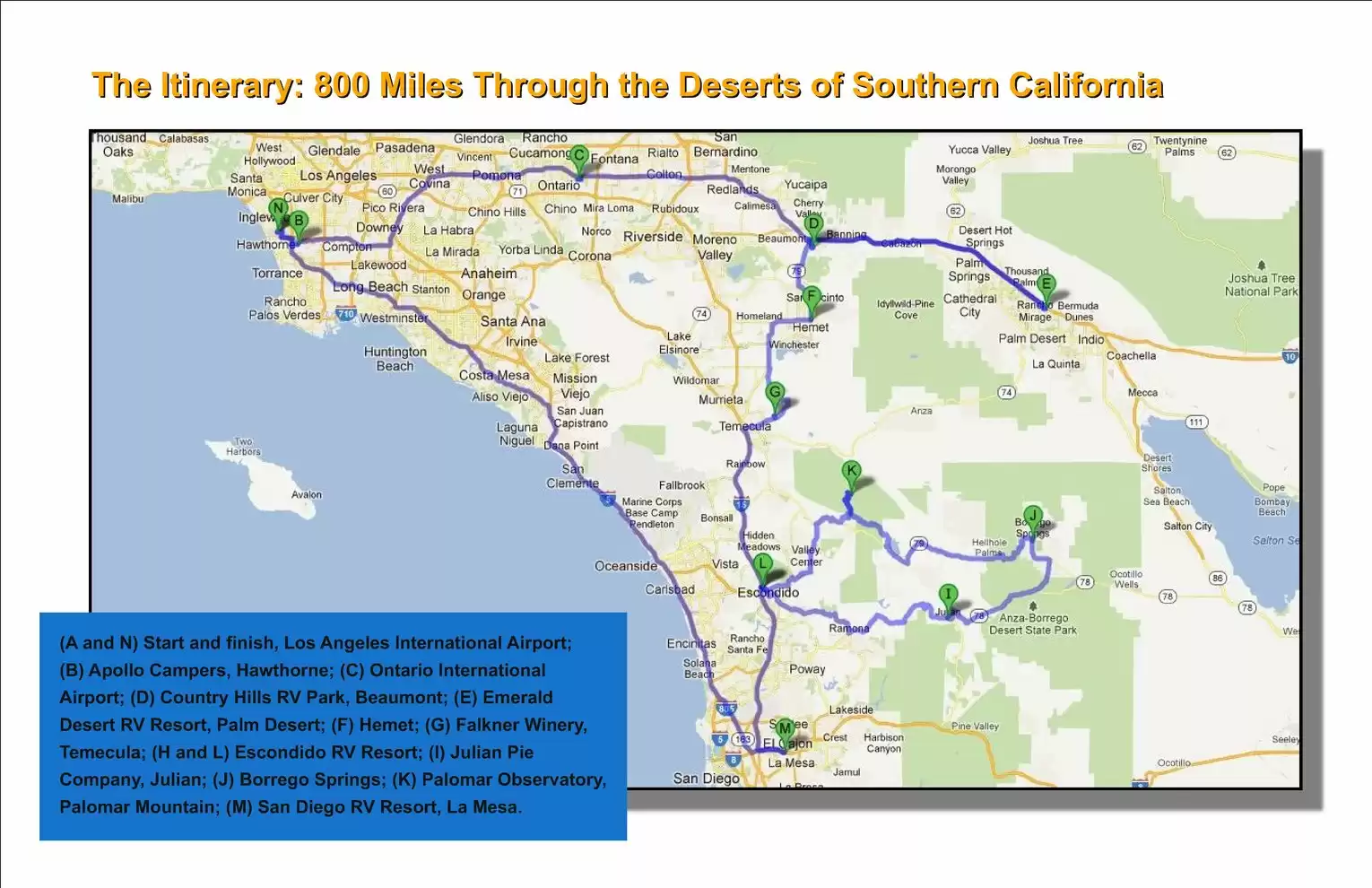 Automotive Traveler Magazine: 2012 02 Home On The Road Part 1 Map 1 Page 1