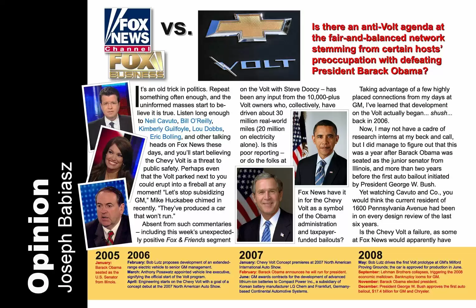 Automotive Traveler Magazine: 2012 03 Fox News Vs Chevy Volt Page 1