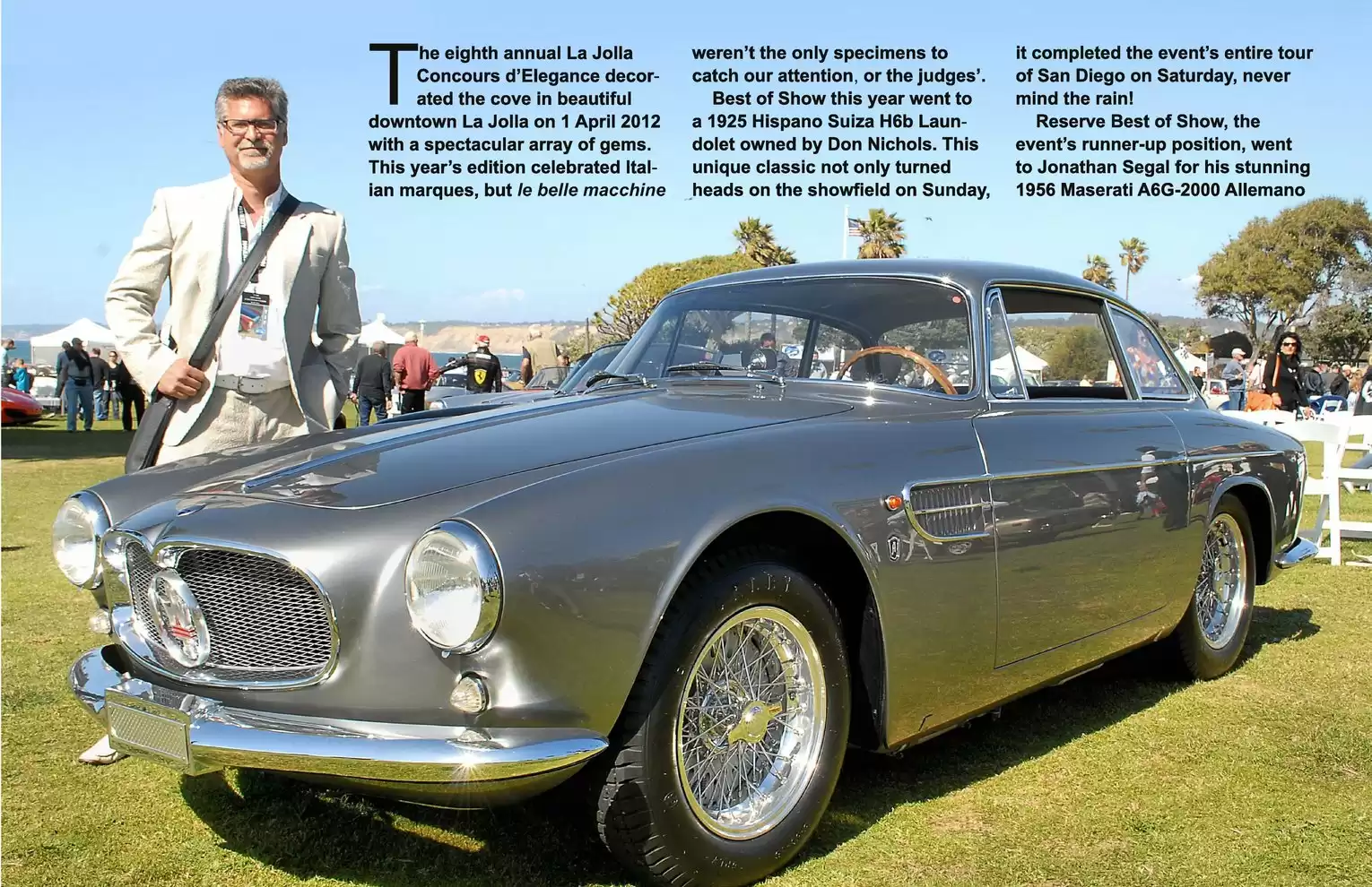 Automotive Traveler Magazine: 2012 04 2012 La Jolla Concours Page 2