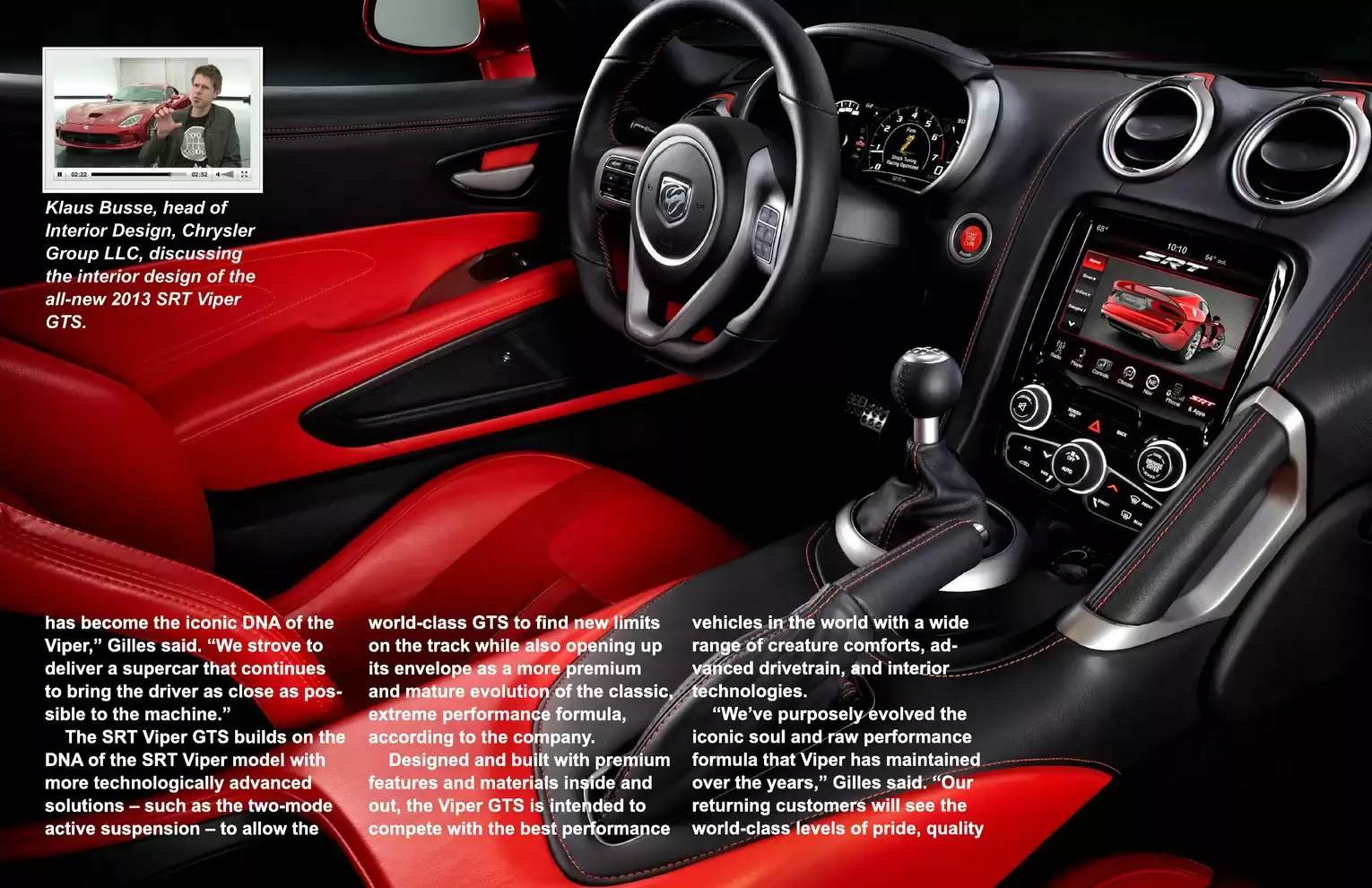 Automotive Traveler Magazine: 2012 04 2013 SRT Viper Page 5