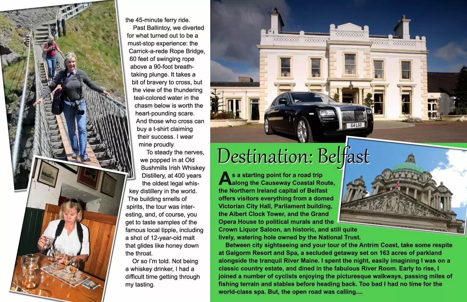 Automotive Traveler Magazine: 2012 04 Idling Along The Antrim Coast Page 5