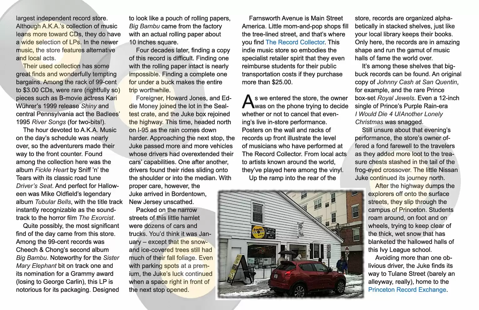 Automotive Traveler Magazine: 2012 04 Record-Seeking Road Trip Page 4