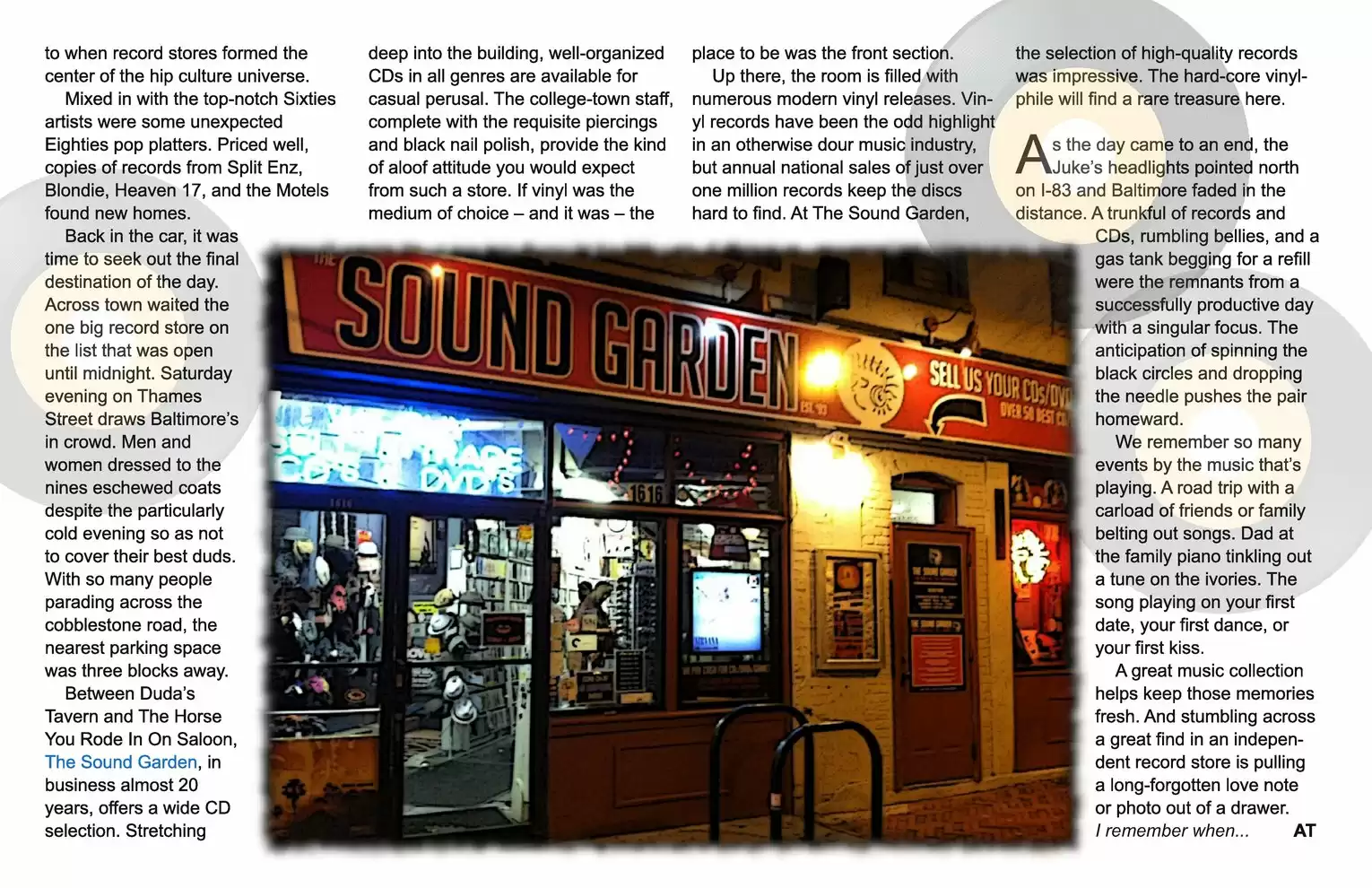 Automotive Traveler Magazine: 2012 04 Record-Seeking Road Trip Page 6