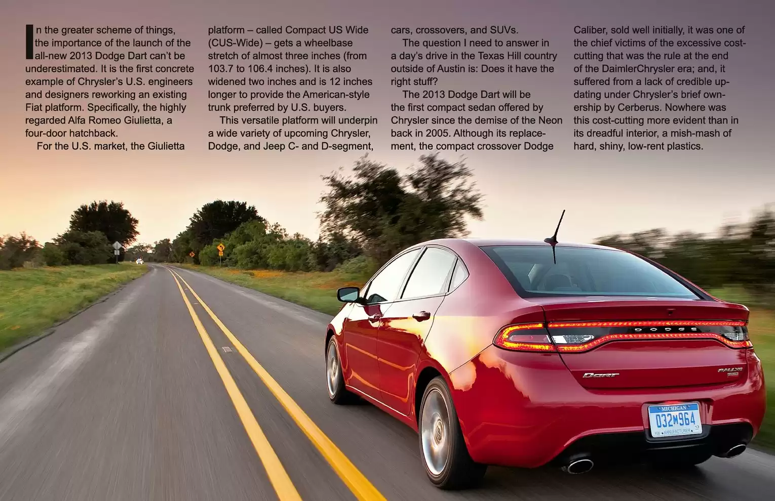 Automotive Traveler Magazine: 2012 05 2013 Dodge Dart Page 2
