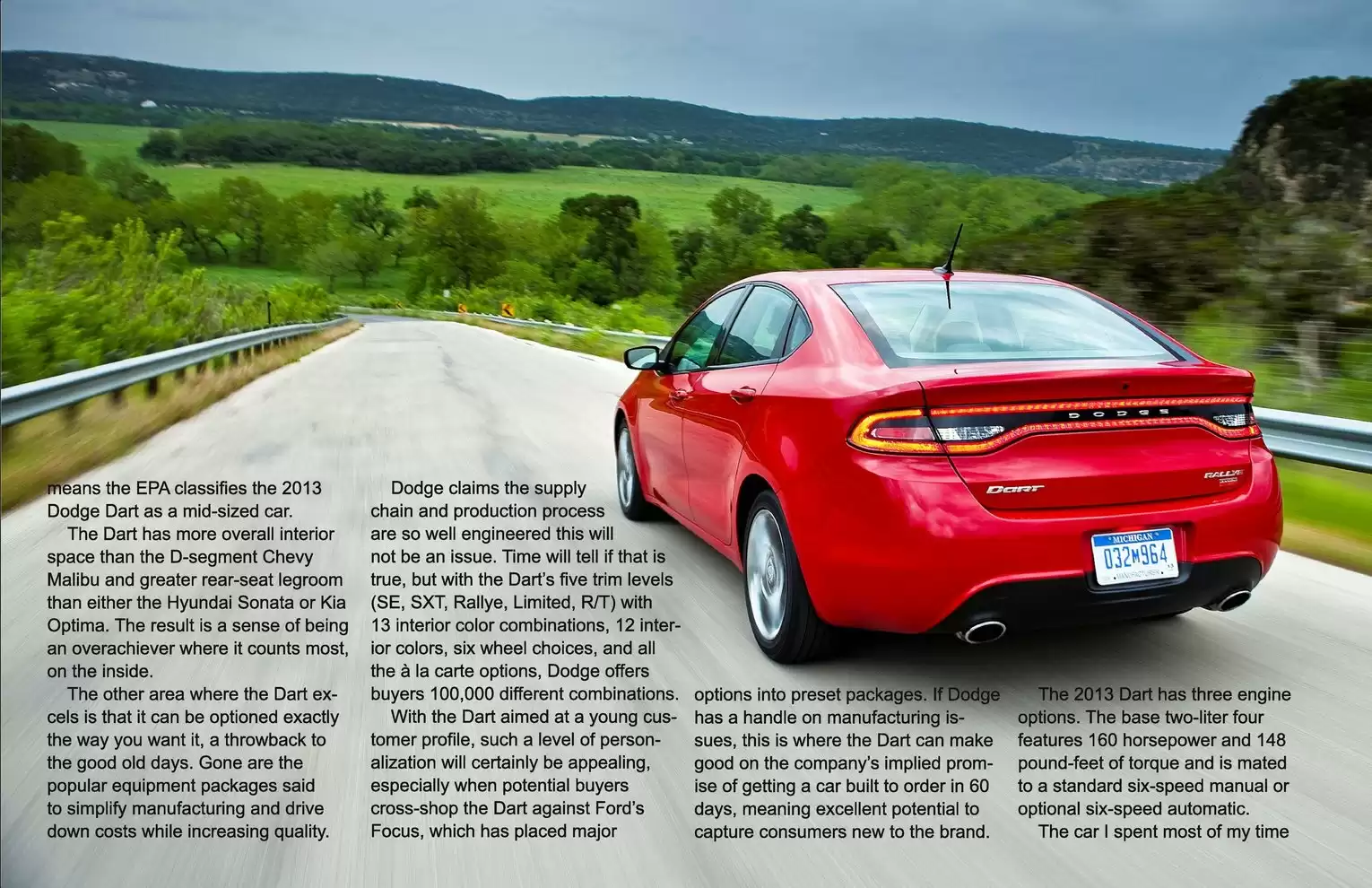 Automotive Traveler Magazine: 2012 05 2013 Dodge Dart Page 5