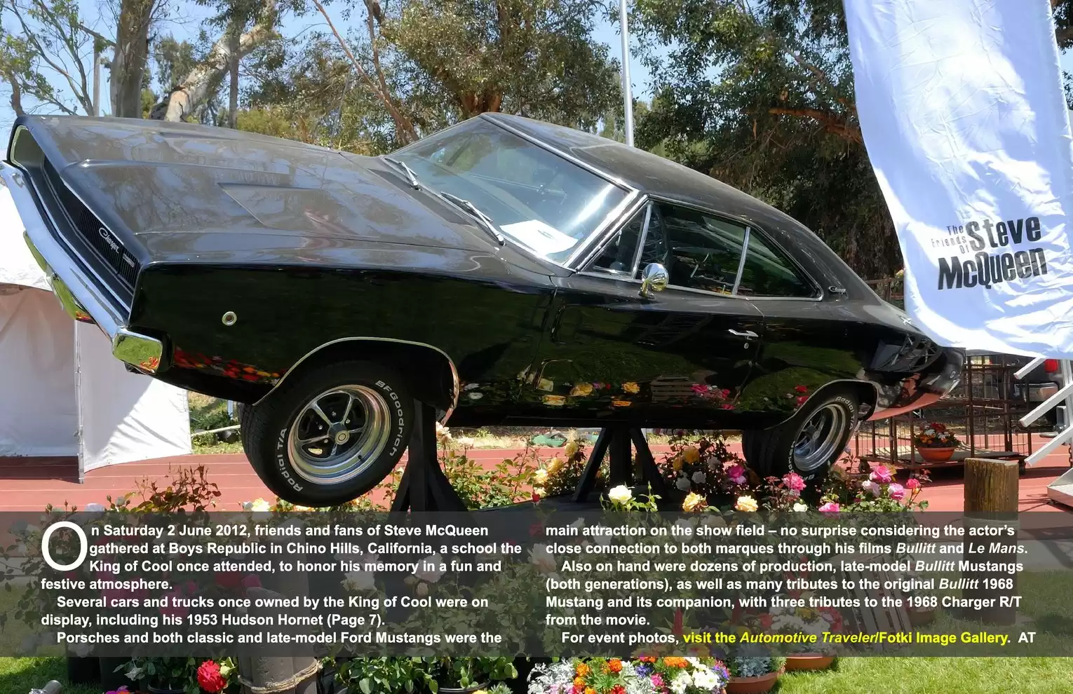 Automotive Traveler Magazine: 2012 06 2012 Friends Of Steve McQueen Car Show Page 2