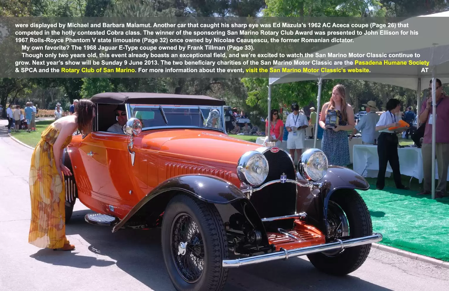 Automotive Traveler Magazine: 2012 06 2012 San Marino Motor Classic Page 3