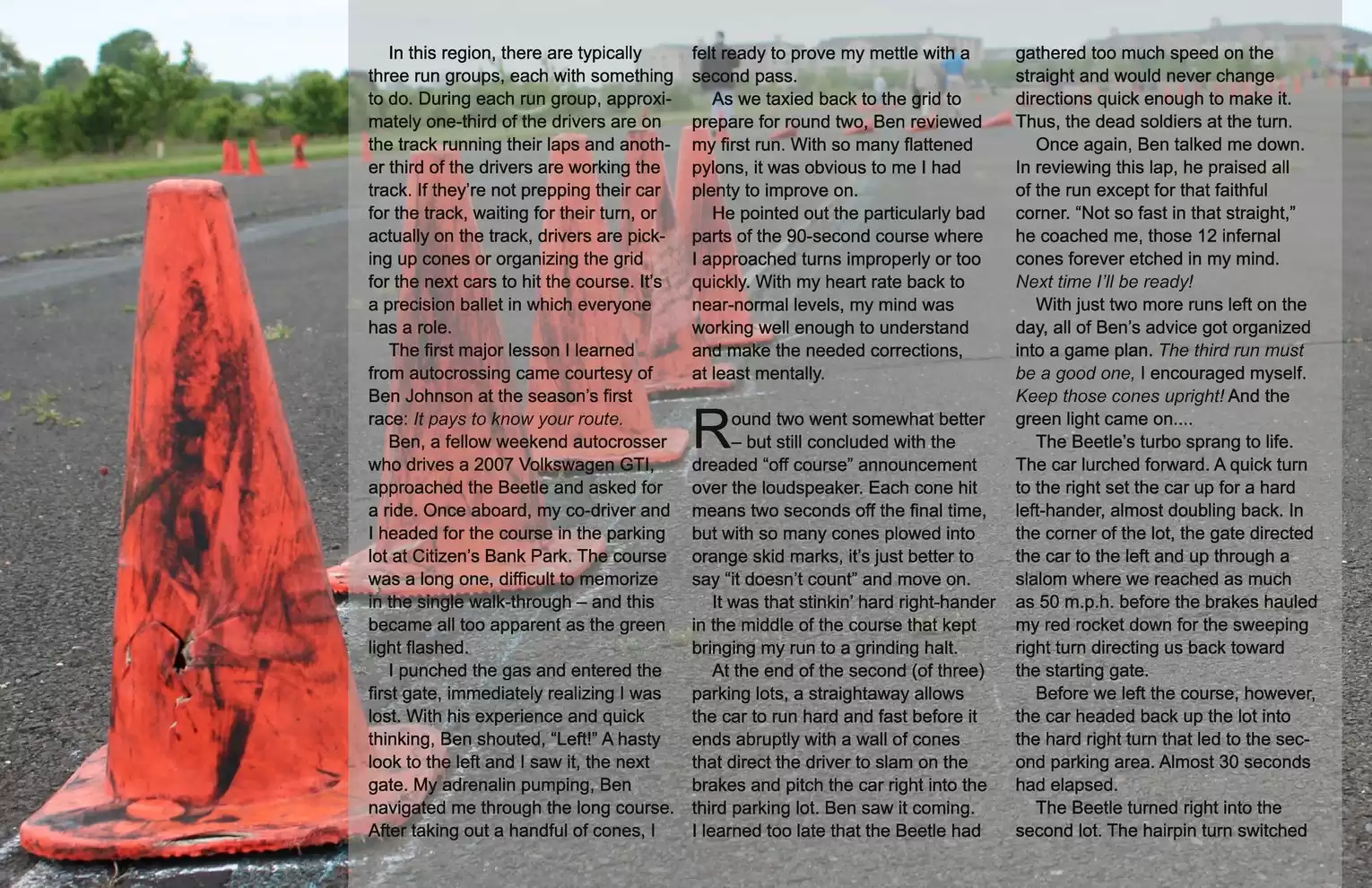 Automotive Traveler Magazine: 2012 06 Autocross Your Way To Better Driving Part 1 Page 5