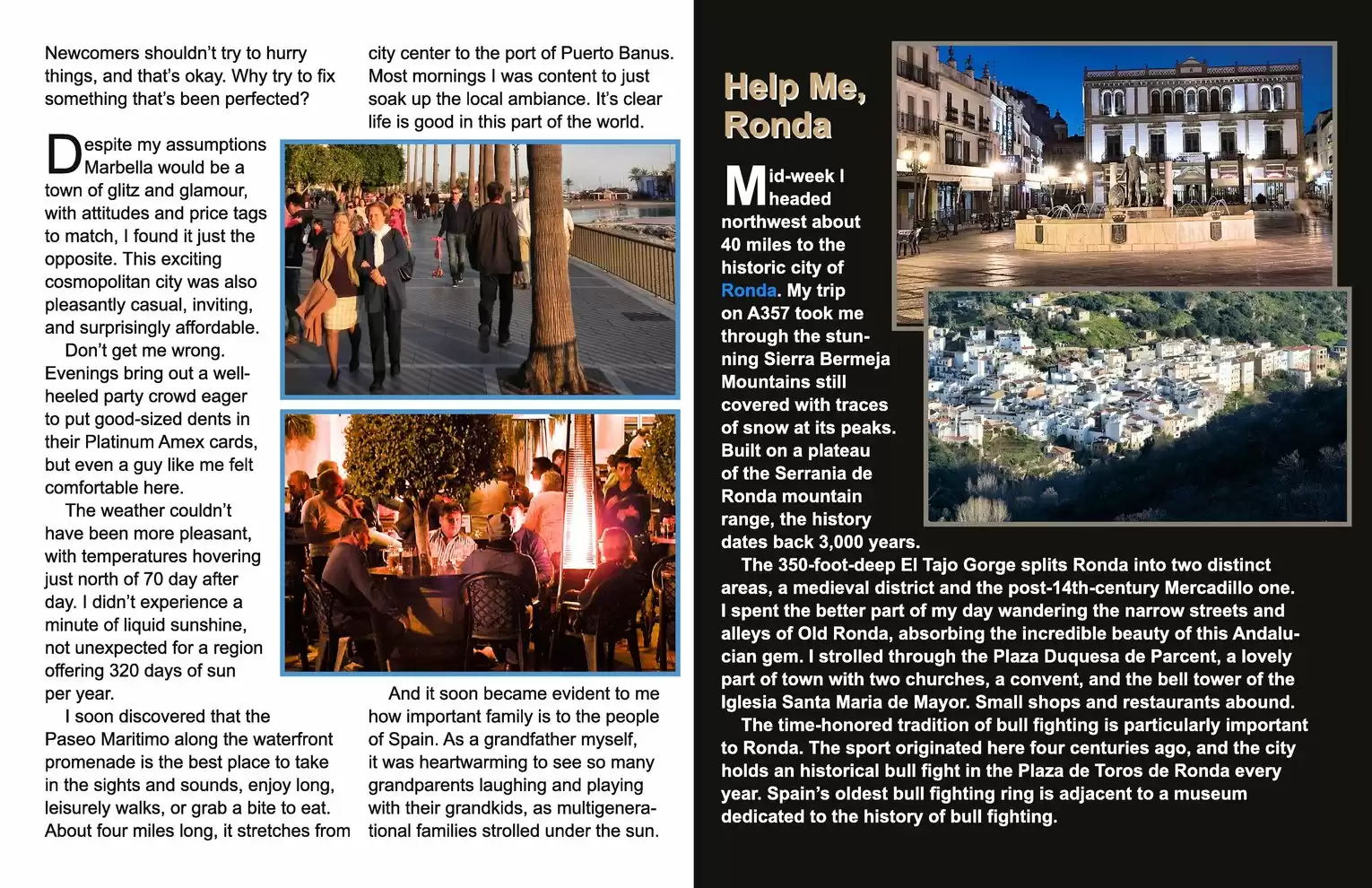 Automotive Traveler Magazine: 2012 07 Spain Living Like A Local Part 4 Page 4