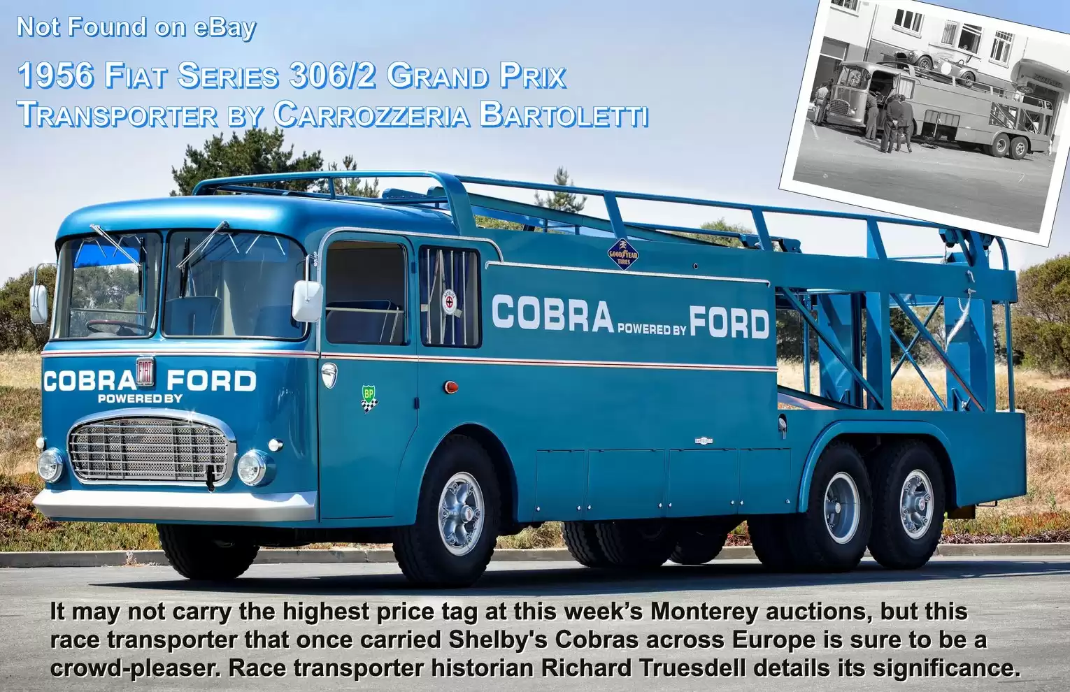 Automotive Traveler Magazine: 2012 08 1956 Fiat Grand Prix Transporter Page 1