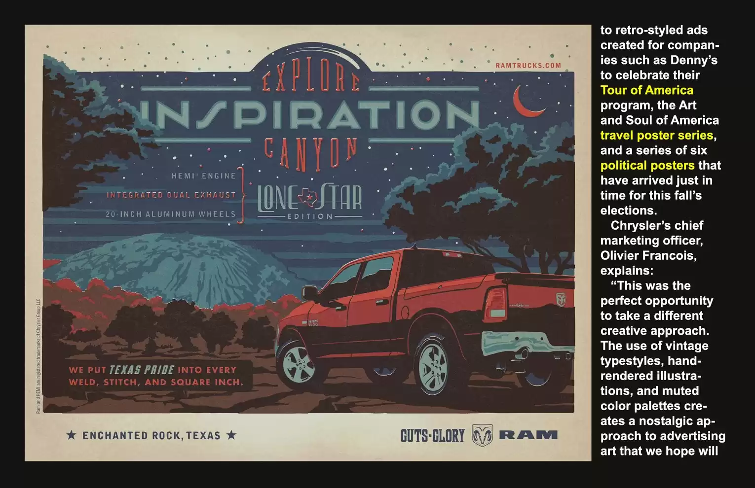 Automotive Traveler Magazine: 2012 08 Dodge RAM Ad Campaign Page 3