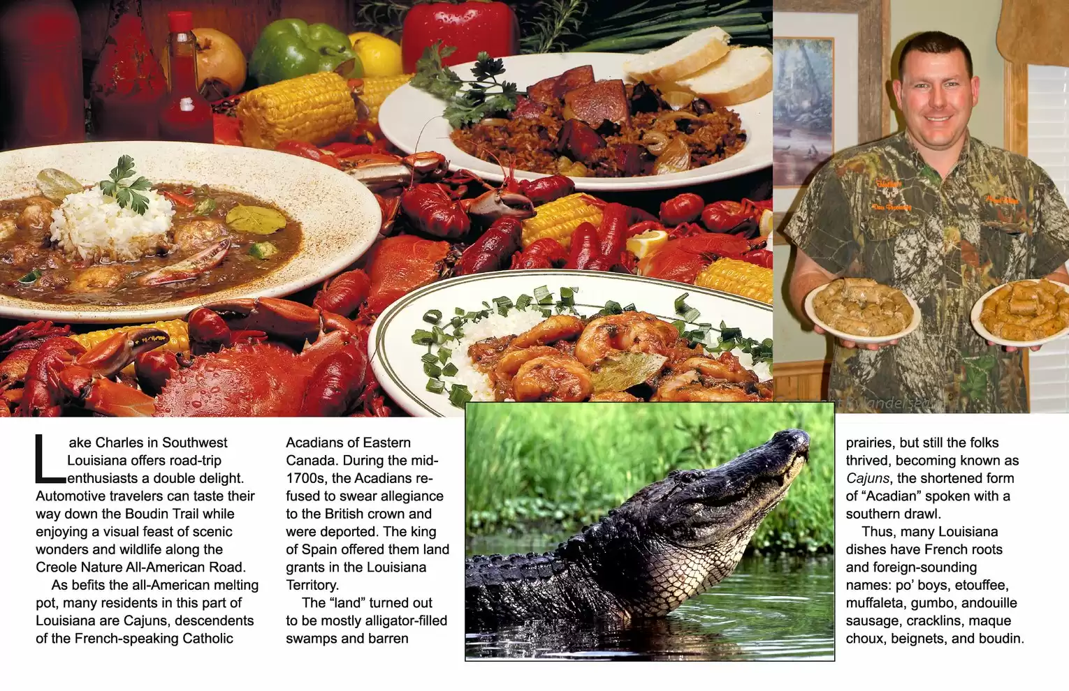 Automotive Traveler Magazine: 2012 08 Lake Charles Driving Tours Page 2