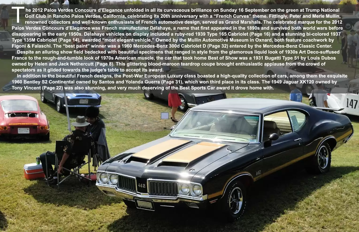 Automotive Traveler Magazine: 2012 09 2012 Palos Verdes Concours Page 2