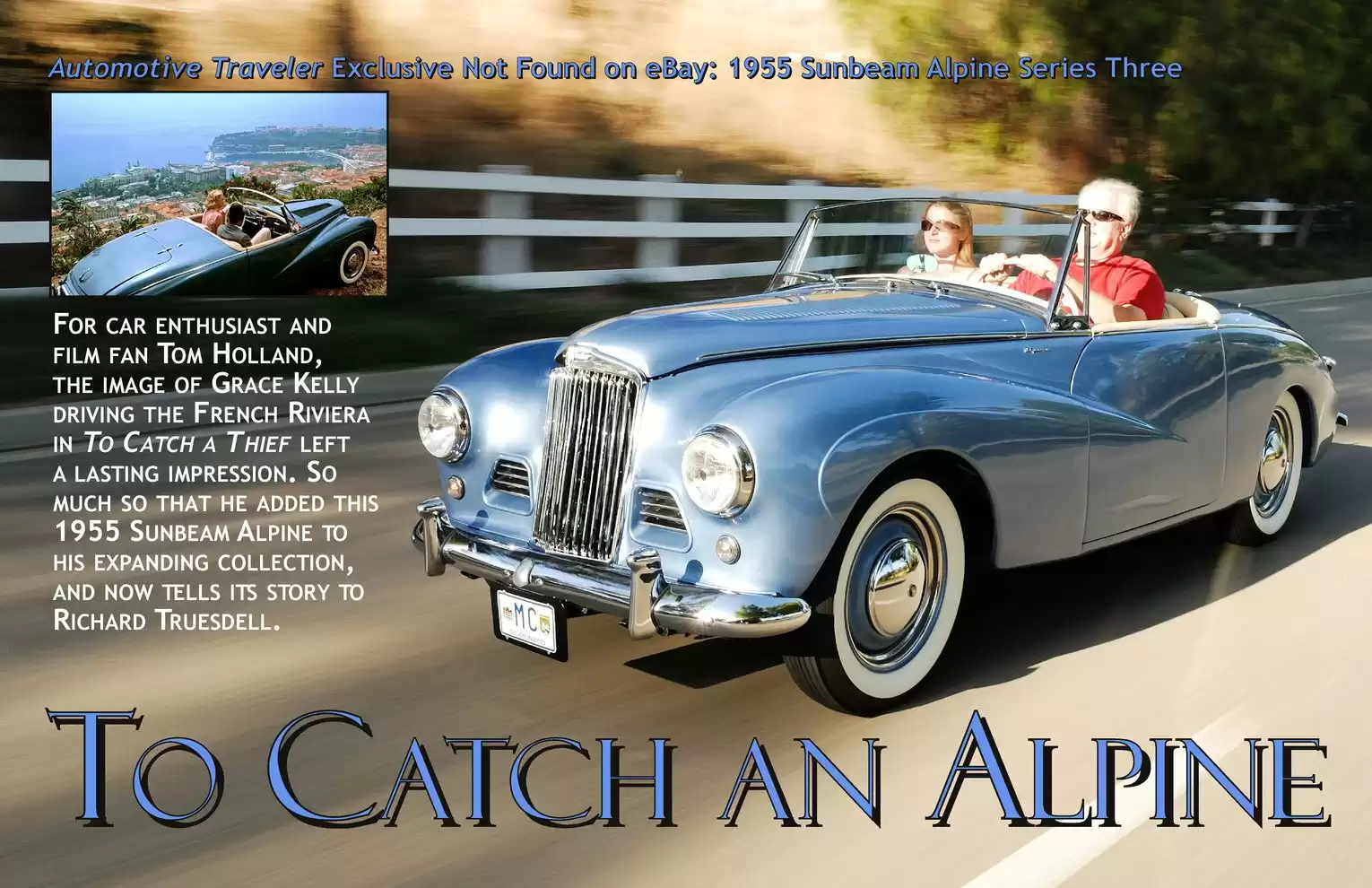 Automotive Traveler Magazine: 2012 10 1955 Sunbeam Alpine Series Three Page 1