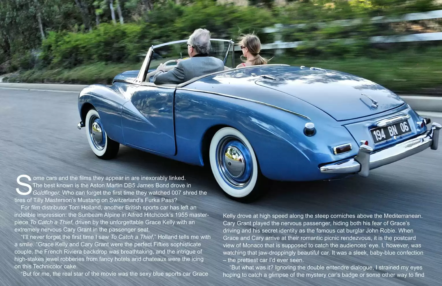 Automotive Traveler Magazine: 2012 10 1955 Sunbeam Alpine Series Three Page 2
