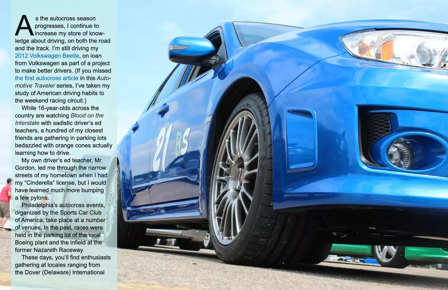 Automotive Traveler Magazine: 2012 10 Autocross Your Way To Better Driving Part 2 Page 2
