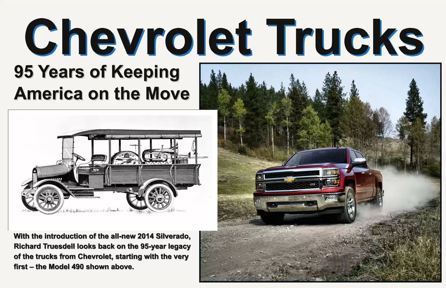 Automotive Traveler Magazine: 2013 01 95 Years Of Chevrolet Trucks Page 1