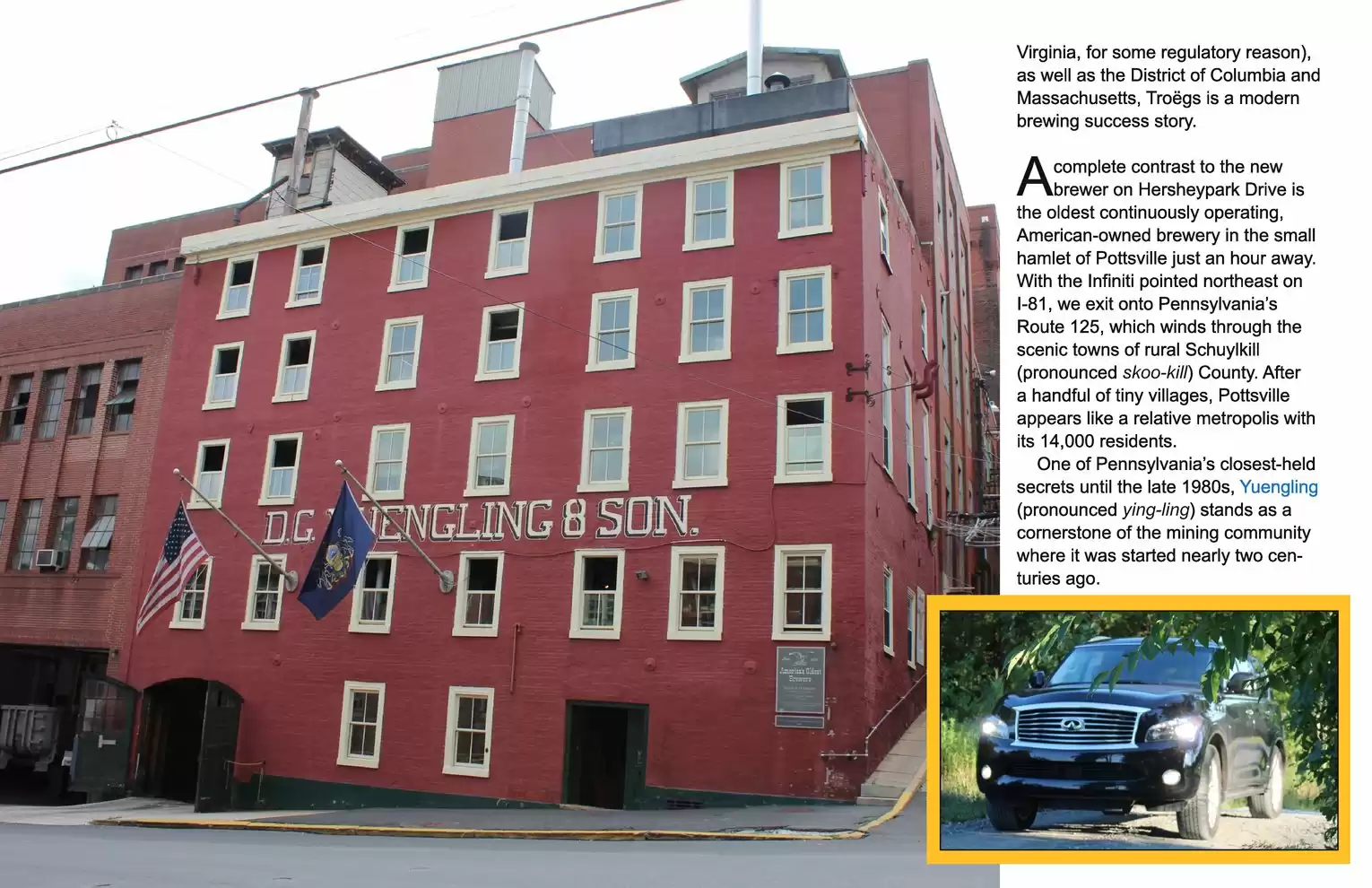 Automotive Traveler Magazine: 2013 01 Beer Tour Of Southeastern Pennsylvania Page 4