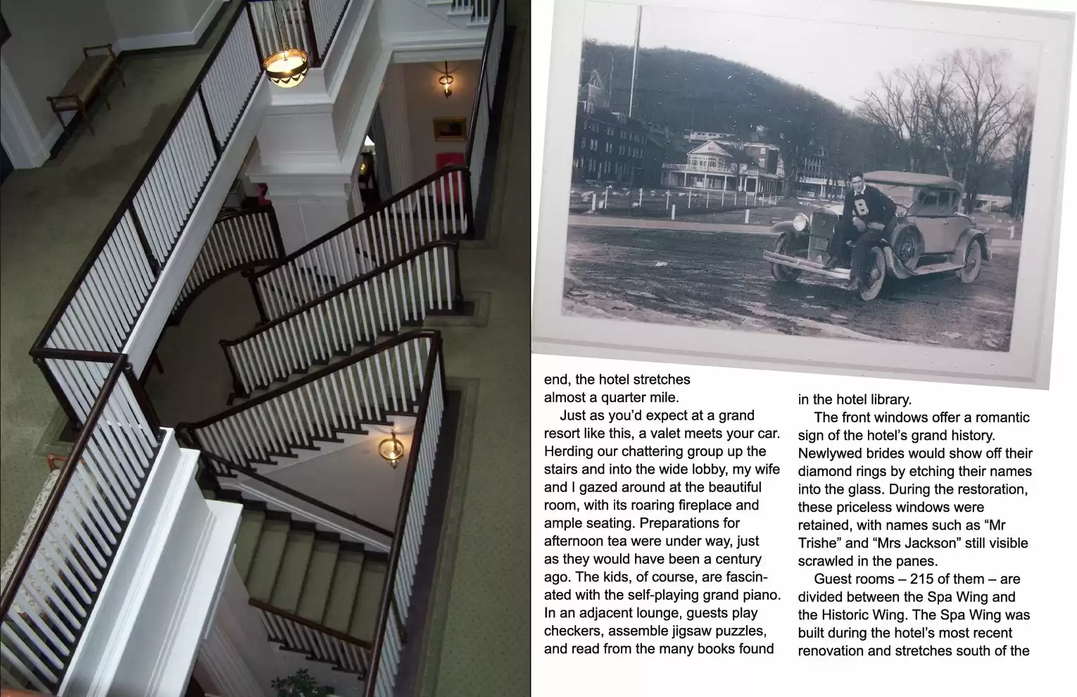 Automotive Traveler Magazine: 2013 02 Bedford Springs Hotel Page 4