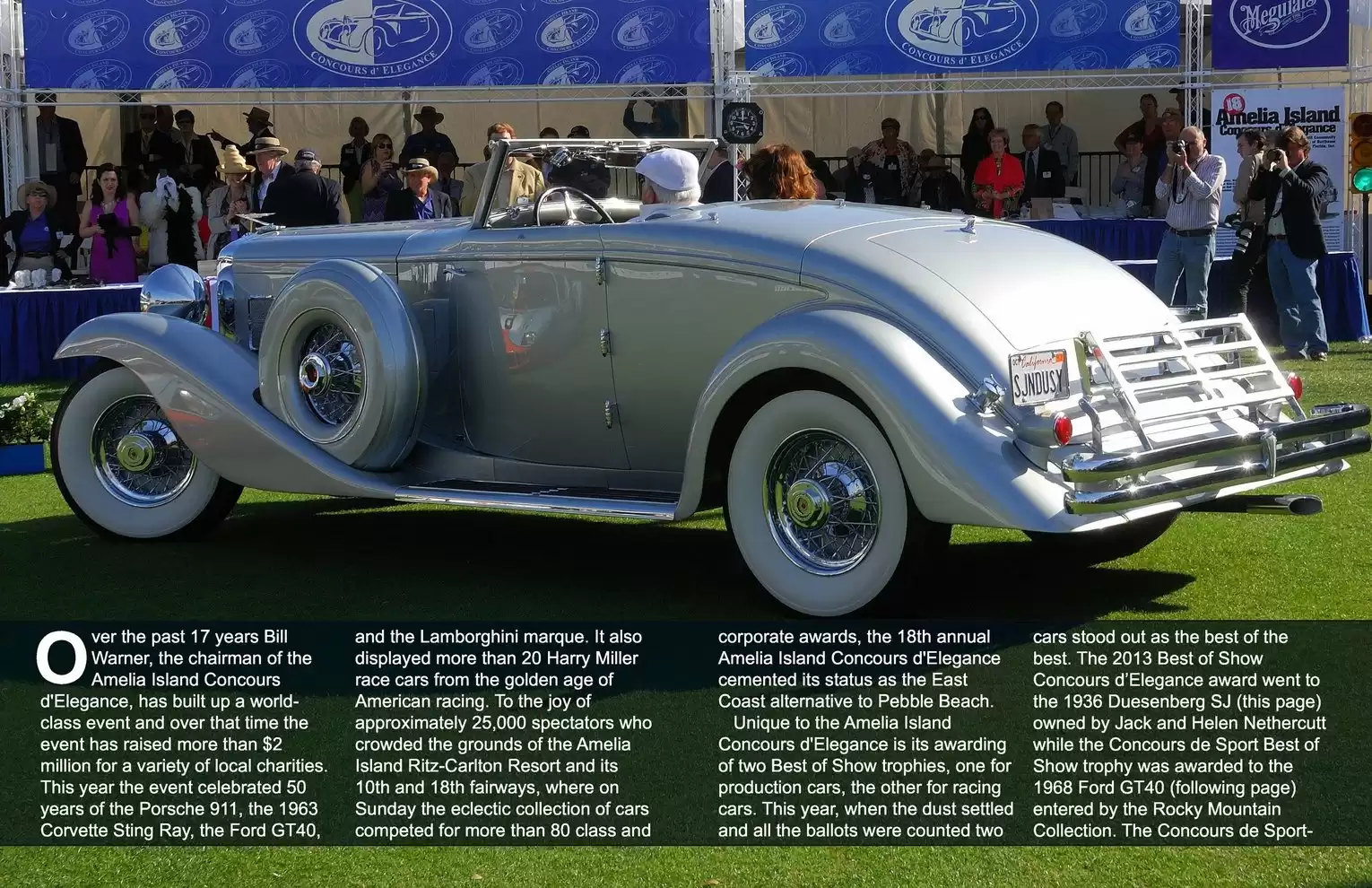 Automotive Traveler Magazine: 2013 03 Amelia Island Concours Page 2
