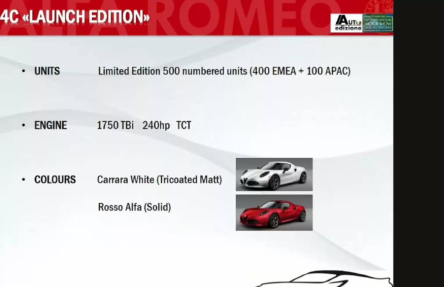 Automotive Traveler Magazine: 2013 04 2014 Alfa Romeo 4C Page 16