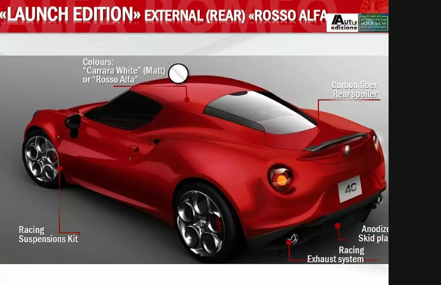 Automotive Traveler Magazine: 2013 04 2014 Alfa Romeo 4C Page 23