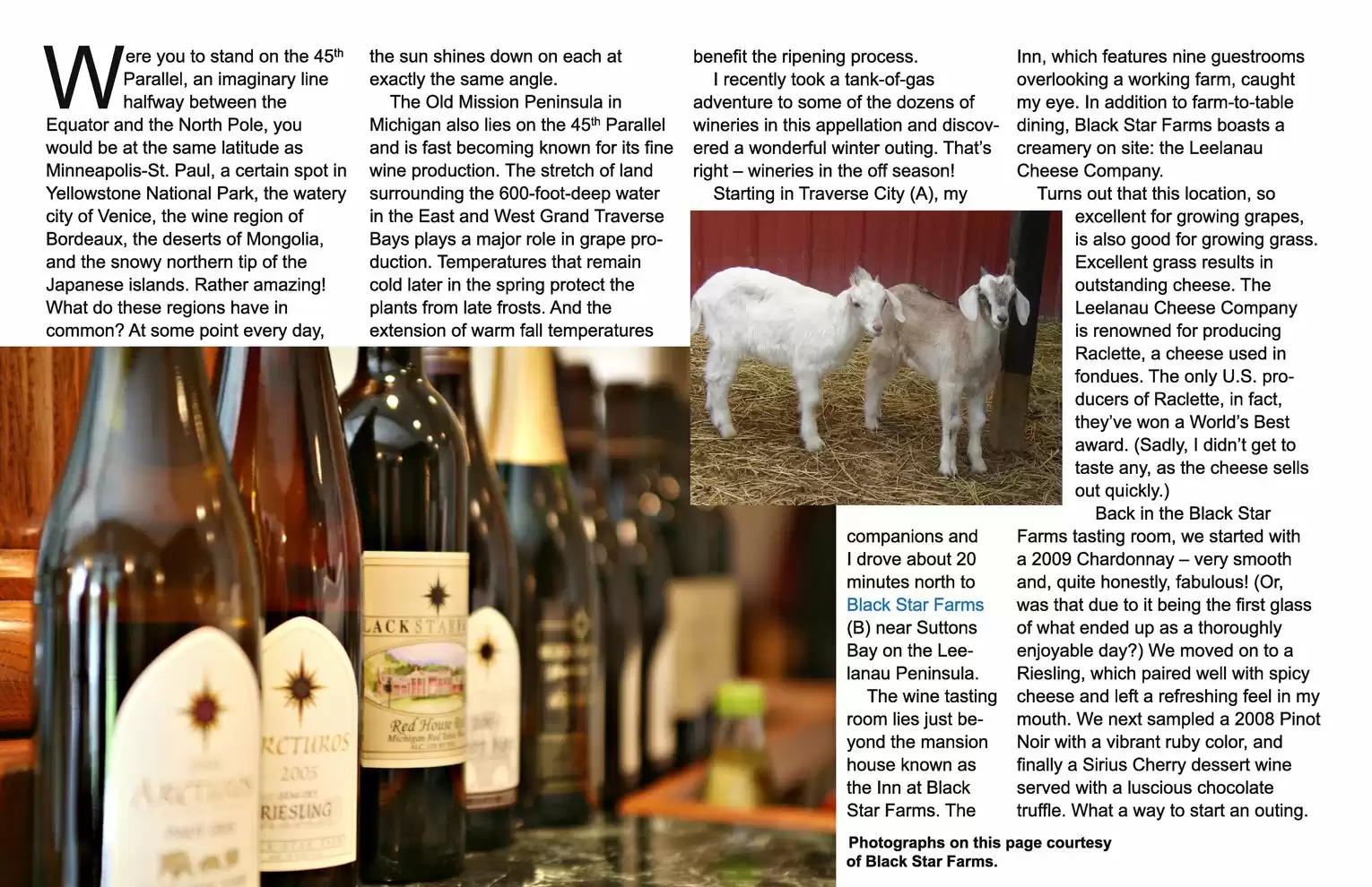 Automotive Traveler Magazine: 2013 04 North Michigan Wine Tour Page 2