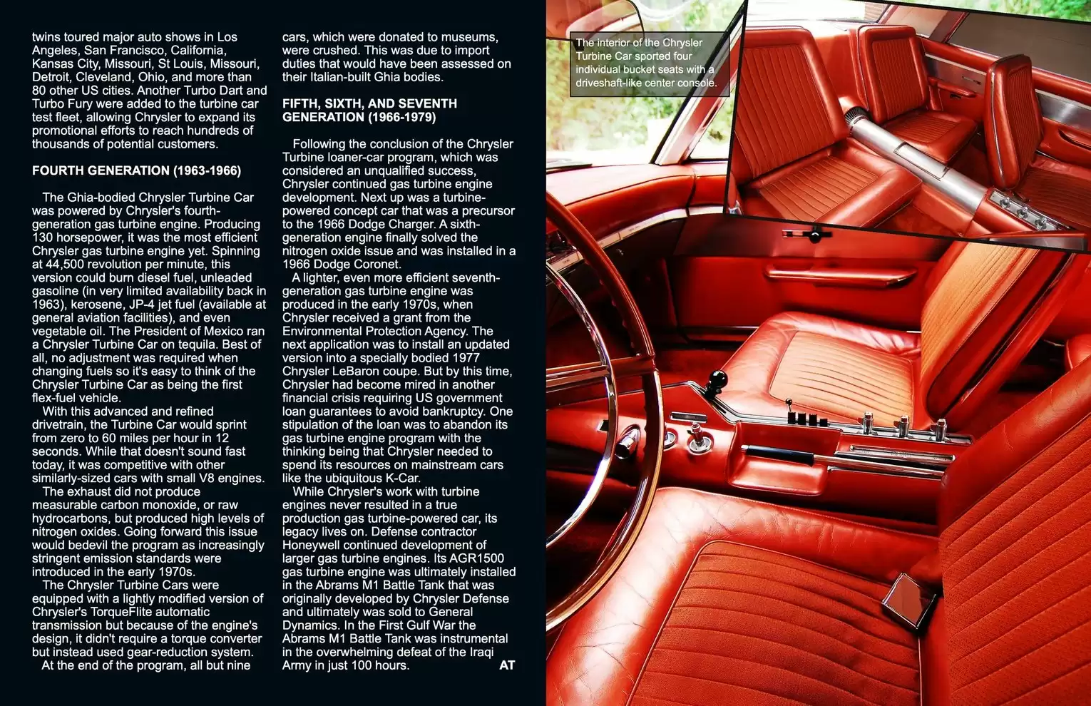 Automotive Traveler Magazine: 2013 05 1963 Chrysler Turbine Car Page 4
