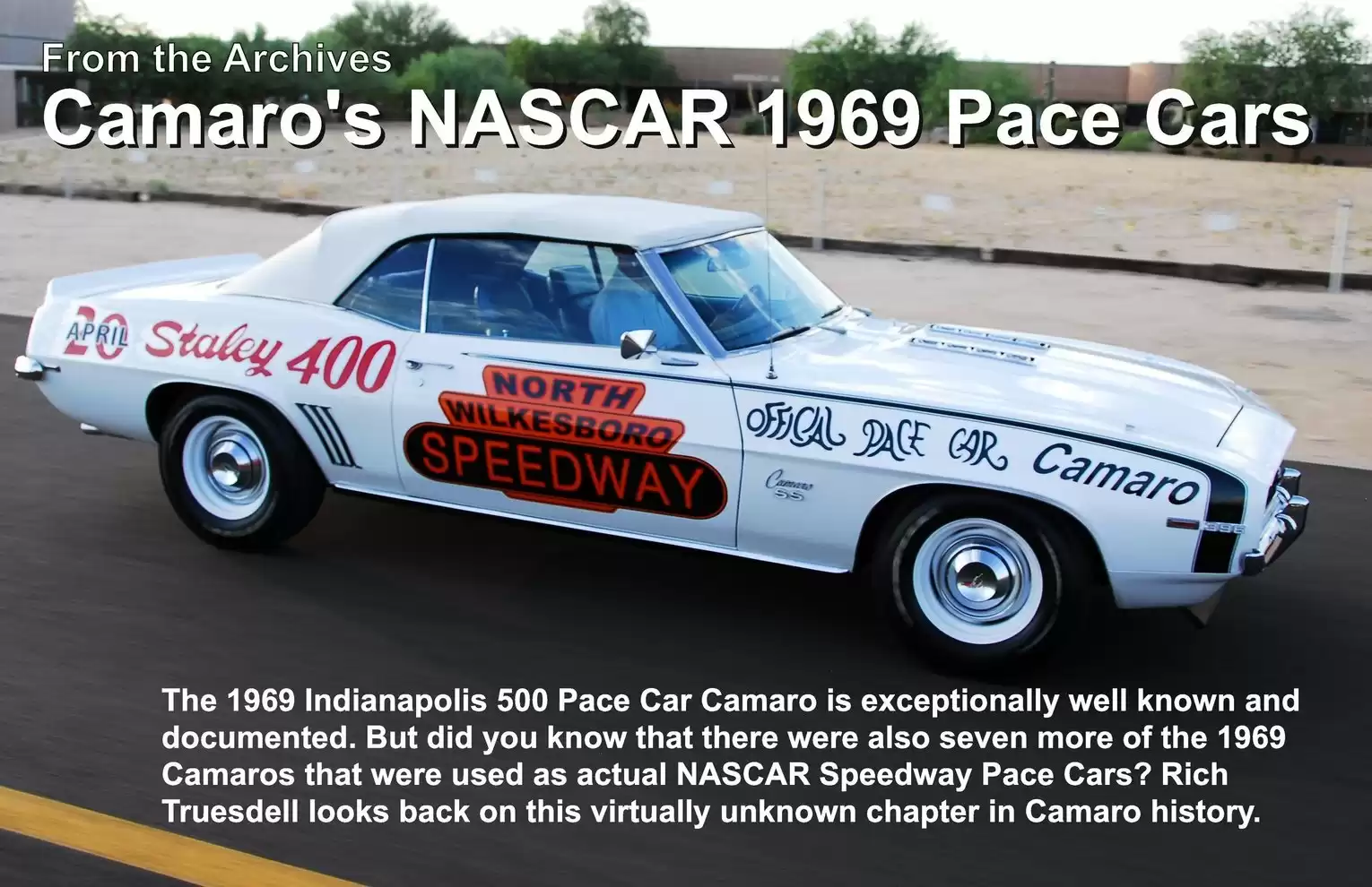 Automotive Traveler Magazine: 2013 05 1969 NASCAR Camaro Pace Car Page 1