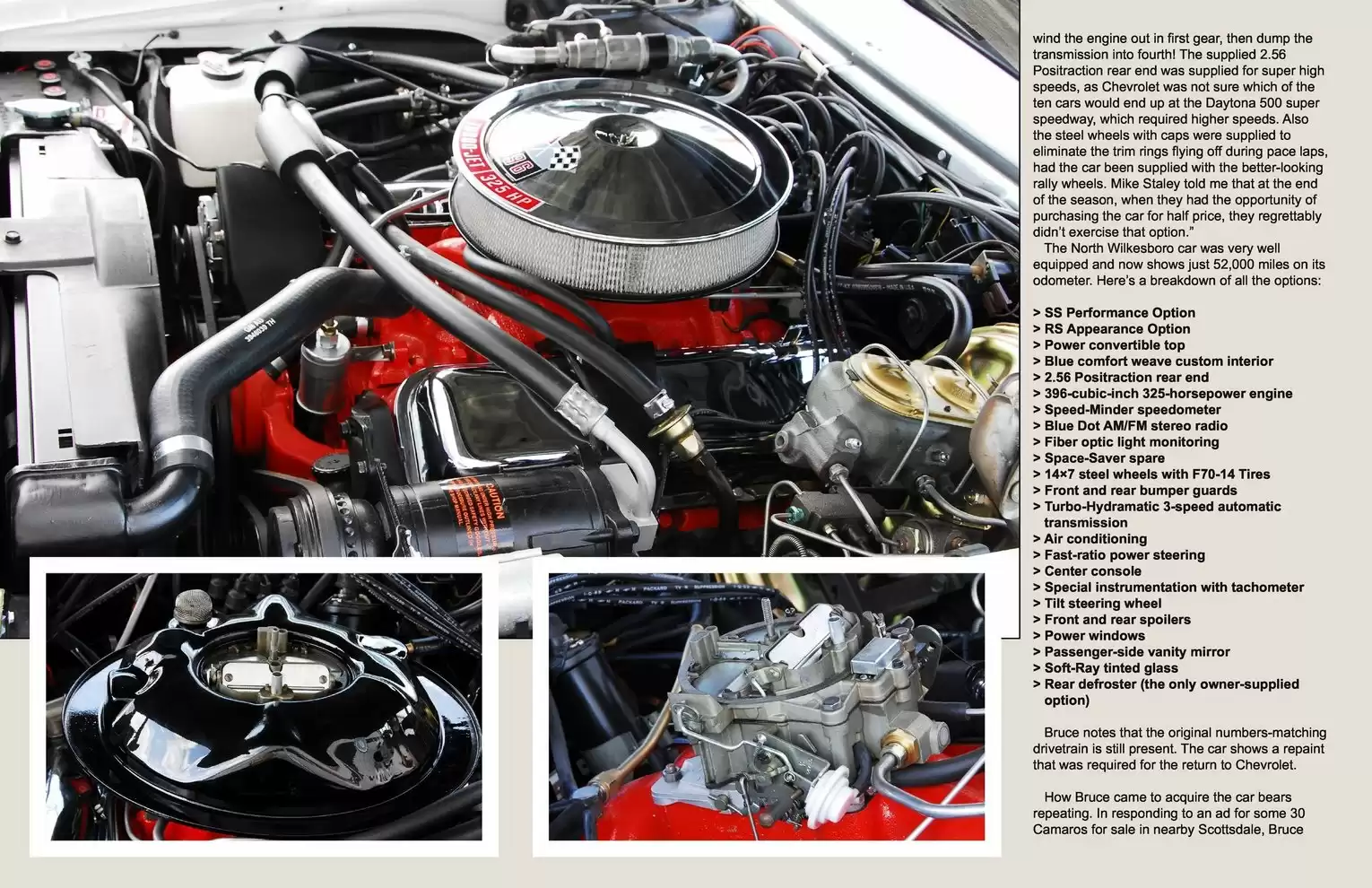 Automotive Traveler Magazine: 2013 05 1969 NASCAR Camaro Pace Car Page 4