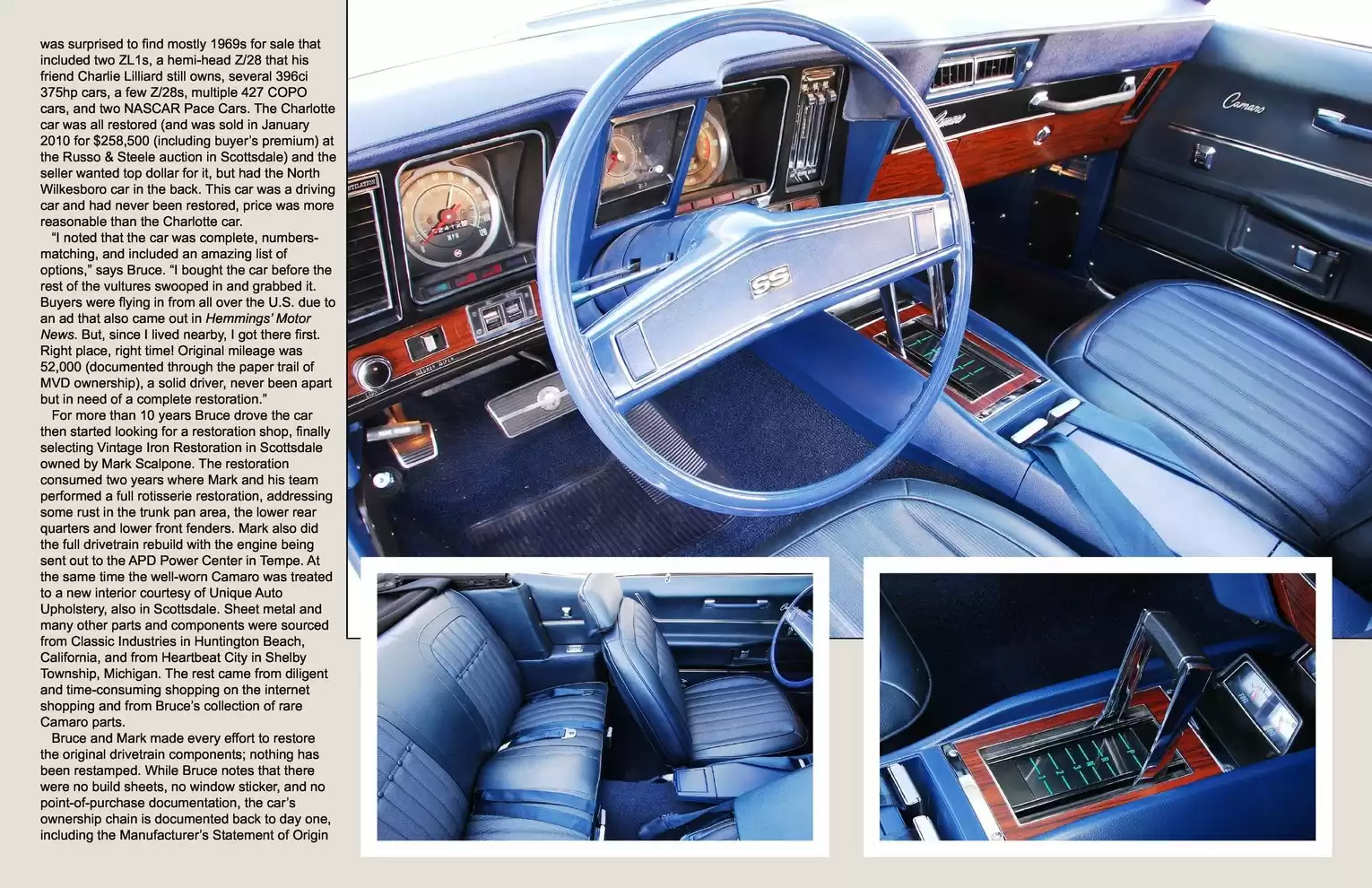 Automotive Traveler Magazine: 2013 05 1969 NASCAR Camaro Pace Car Page 5