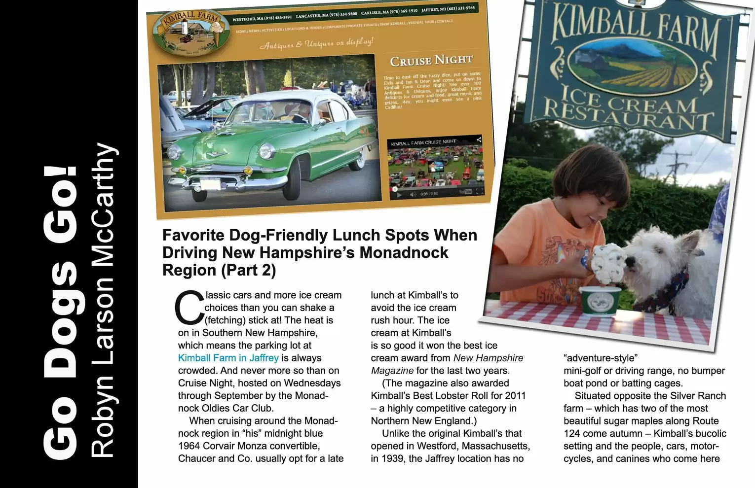 Automotive Traveler Magazine: 2013 07 Dog-Friendly Monadnock Lunch Spots Part 2 Page 1