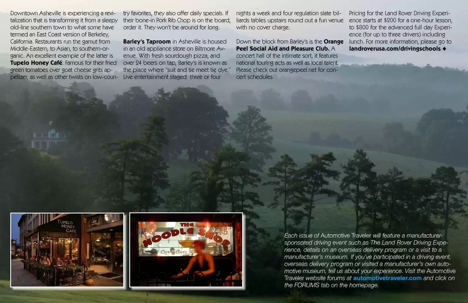 Automotive Traveler Magazine: Vol 1 Iss 1 Page 93