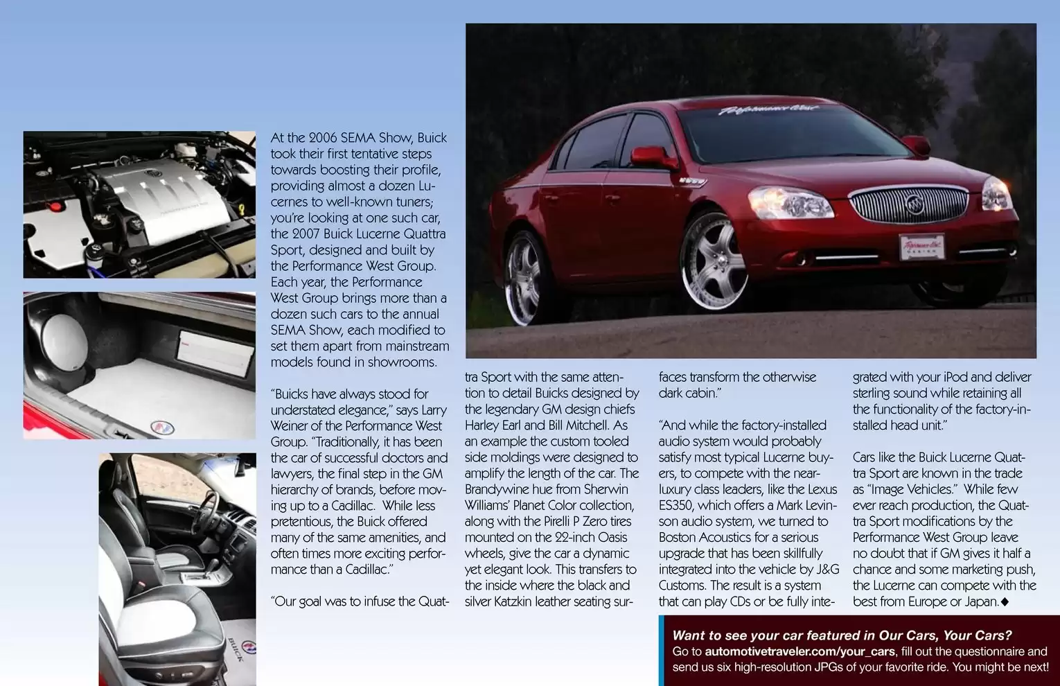 Automotive Traveler Magazine: Vol 1 Iss 1 Page 100