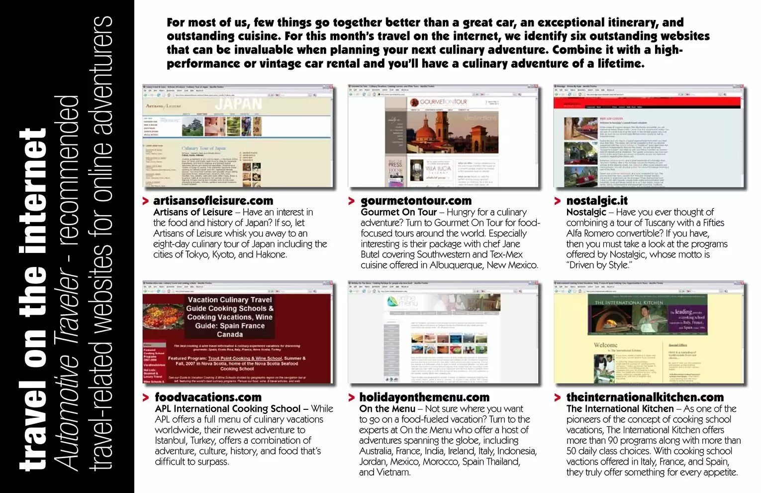Automotive Traveler Magazine: Vol 1 Iss 2 Page 101