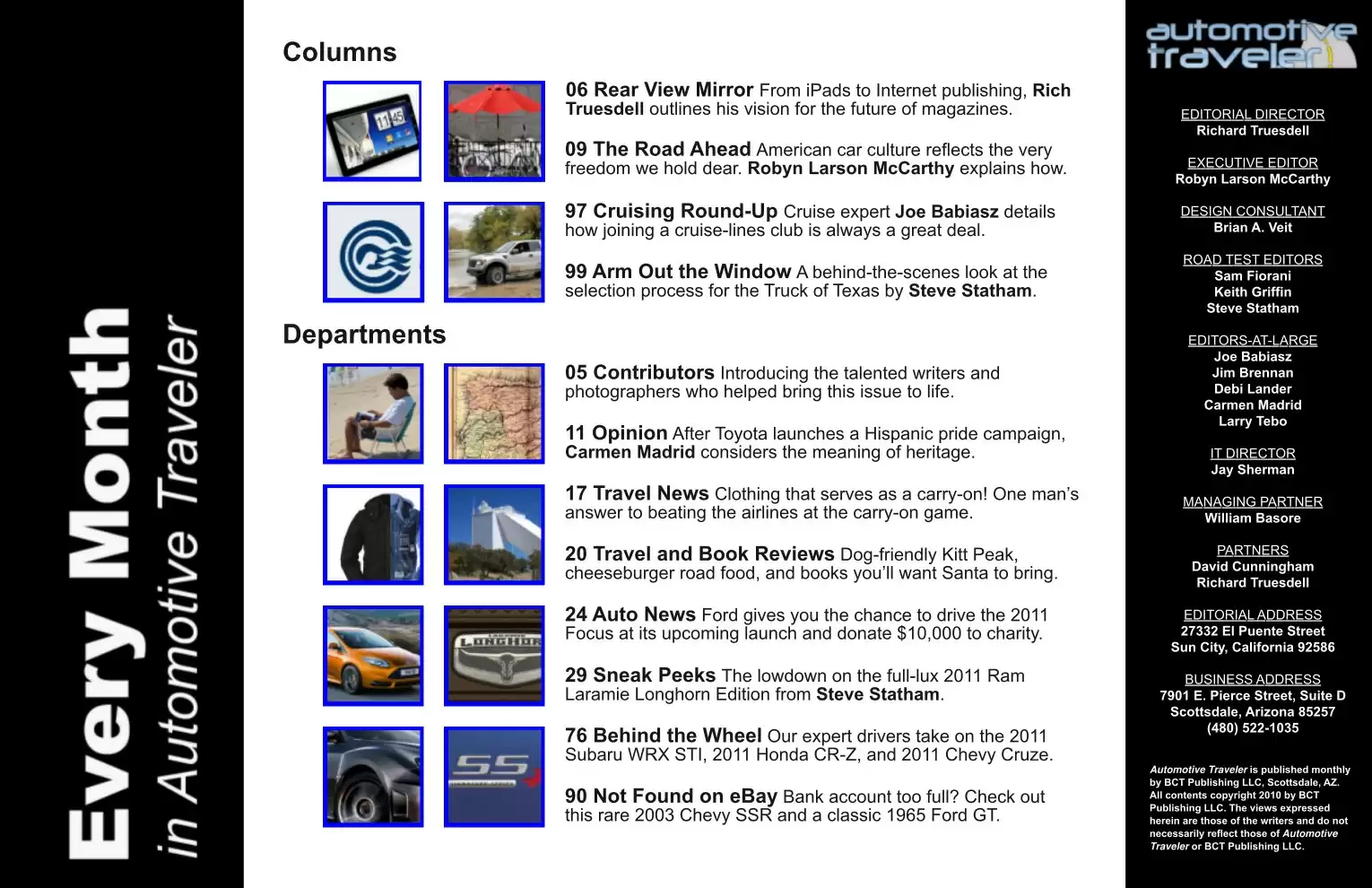 Automotive Traveler Magazine: Vol 2 Iss 1 Page 4