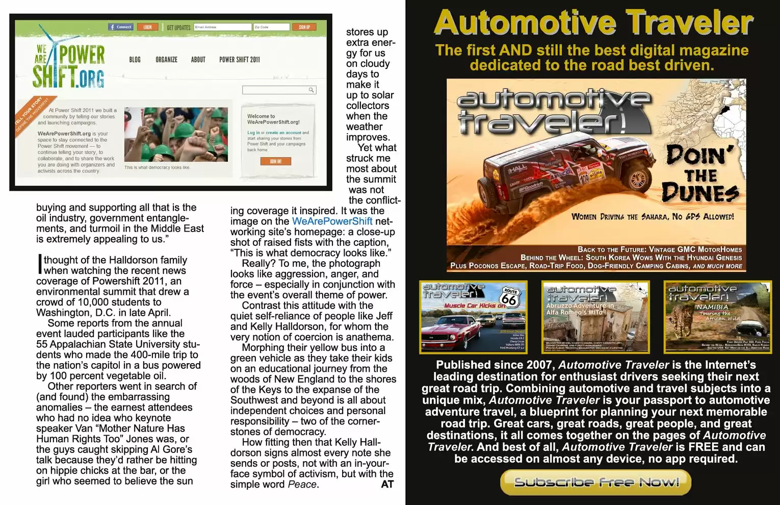 Automotive Traveler Magazine: Vol 3 Iss 2 Page 10