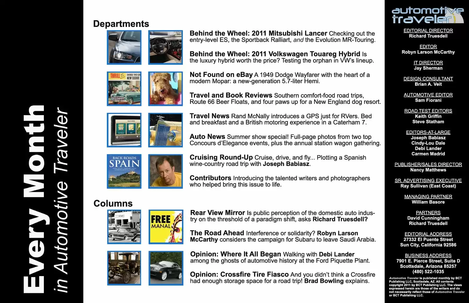 Automotive Traveler Magazine: Vol 3 Iss 3 Page 3