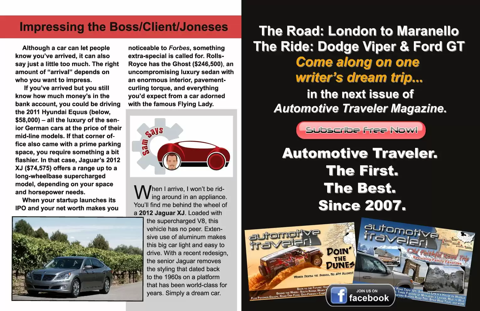 Automotive Traveler Magazine: Vol 3 Iss 4 Page 12